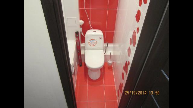 Дизайн и ремонт туалета керамикой и пластиком - LALAMASTER.RU